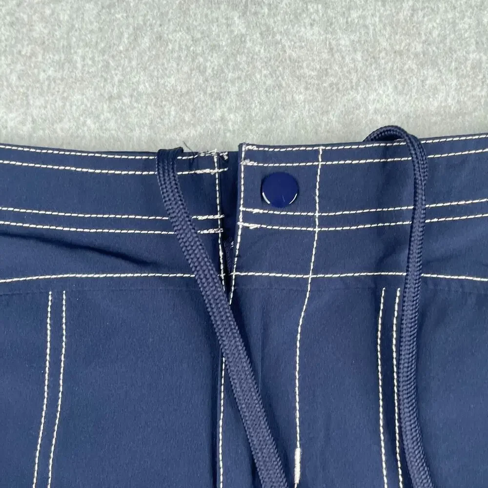 ZeroXposur Swim Trunks Mens Medium Navy Blue Board Shorts Bathing Suit